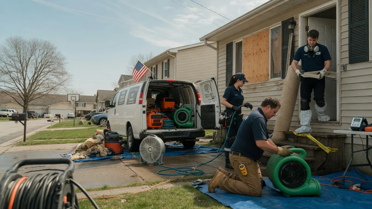 Water Damage Restoration in Ridgeway, WI near me